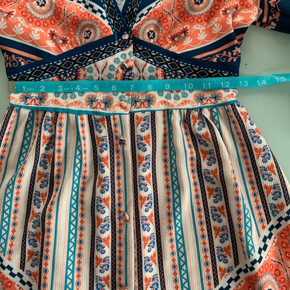 Flying Tomato Button Front Flutter Sleeve Small - Picture 6 of 7